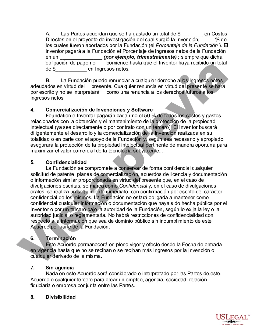 Preview Acuerdo de reparto de ingresos