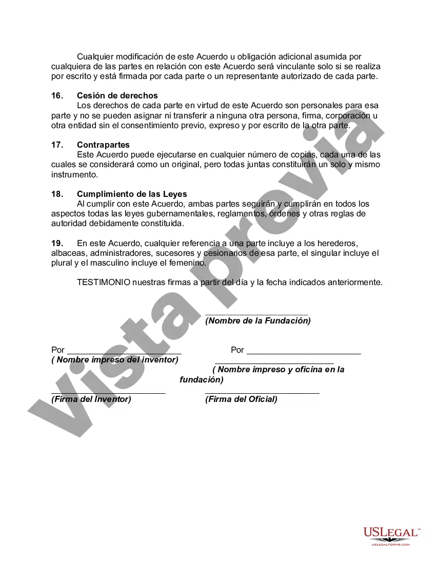 Preview Acuerdo de reparto de ingresos