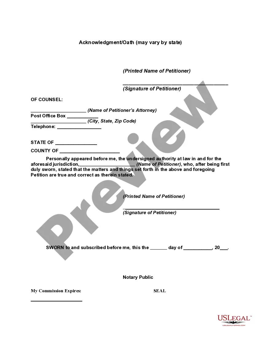 Get Petition for Notice to Minor to Nominate or Select Guardian Preview Petition for Notice to Minor to Nominate or Select Guardian