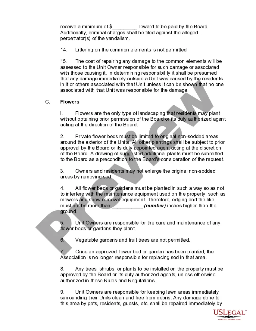 Get Rules and Regulations of an Association of Owners of a Condominium Association Preview Rules and Regulations of an Association of Owners of a Condominium Association