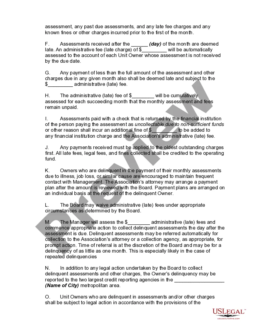 Get Rules and Regulations of an Association of Owners of a Condominium Association Preview Rules and Regulations of an Association of Owners of a Condominium Association