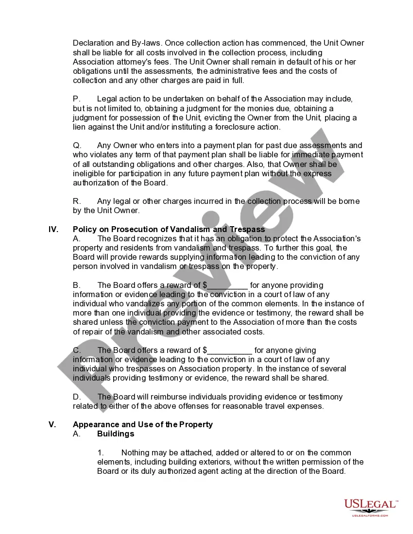 Get Rules and Regulations of an Association of Owners of a Condominium Association Preview Rules and Regulations of an Association of Owners of a Condominium Association
