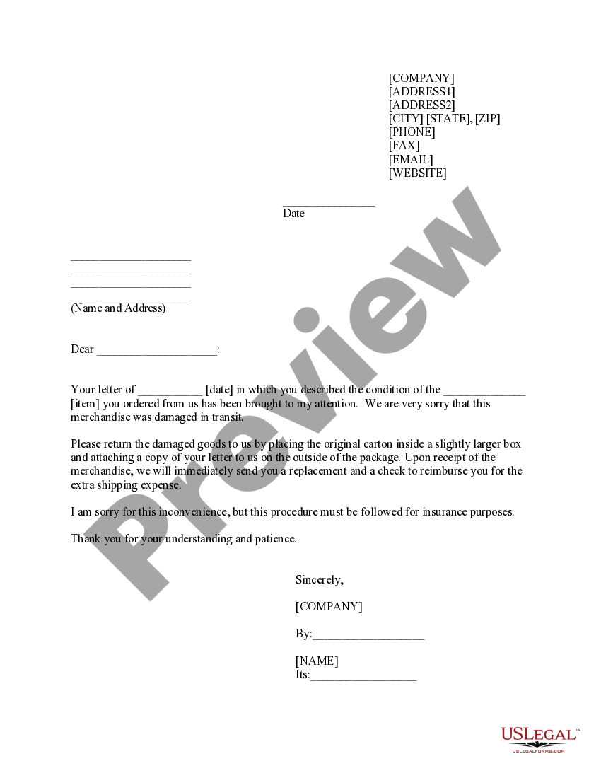 Return Authorization US Legal Forms