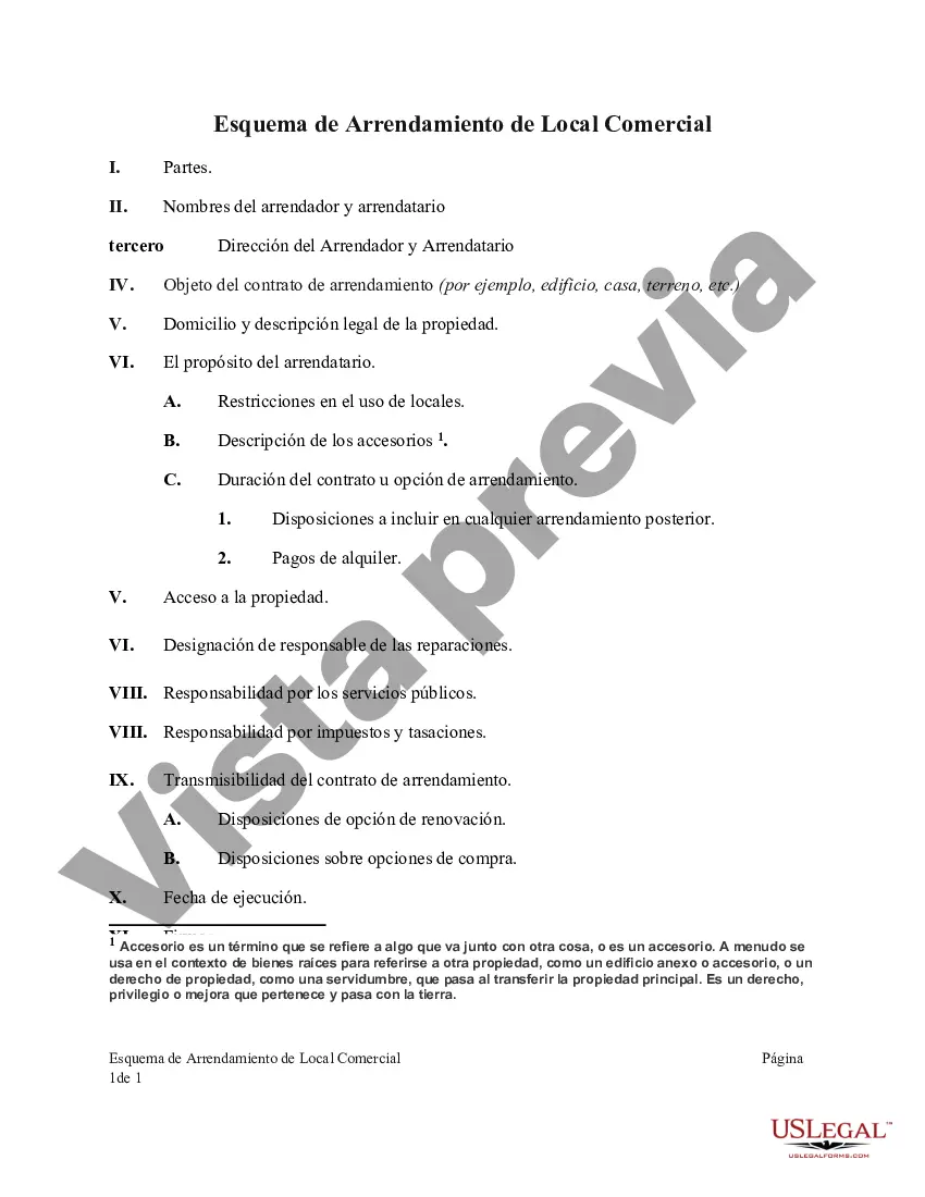 Preview Esquema de Arrendamiento de Local Comercial