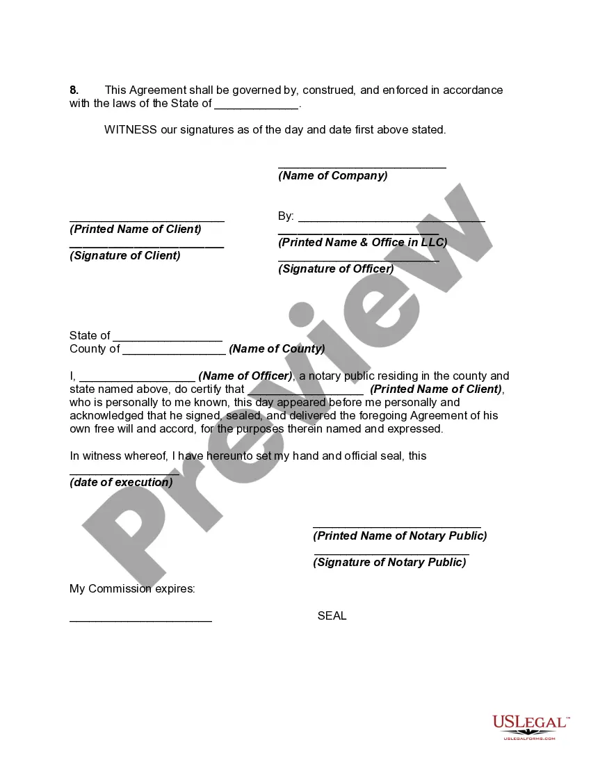 Get Agreement to Attempt to Locate Unclaimed Property of Client Preview Agreement to Attempt to Locate Unclaimed Property of Client