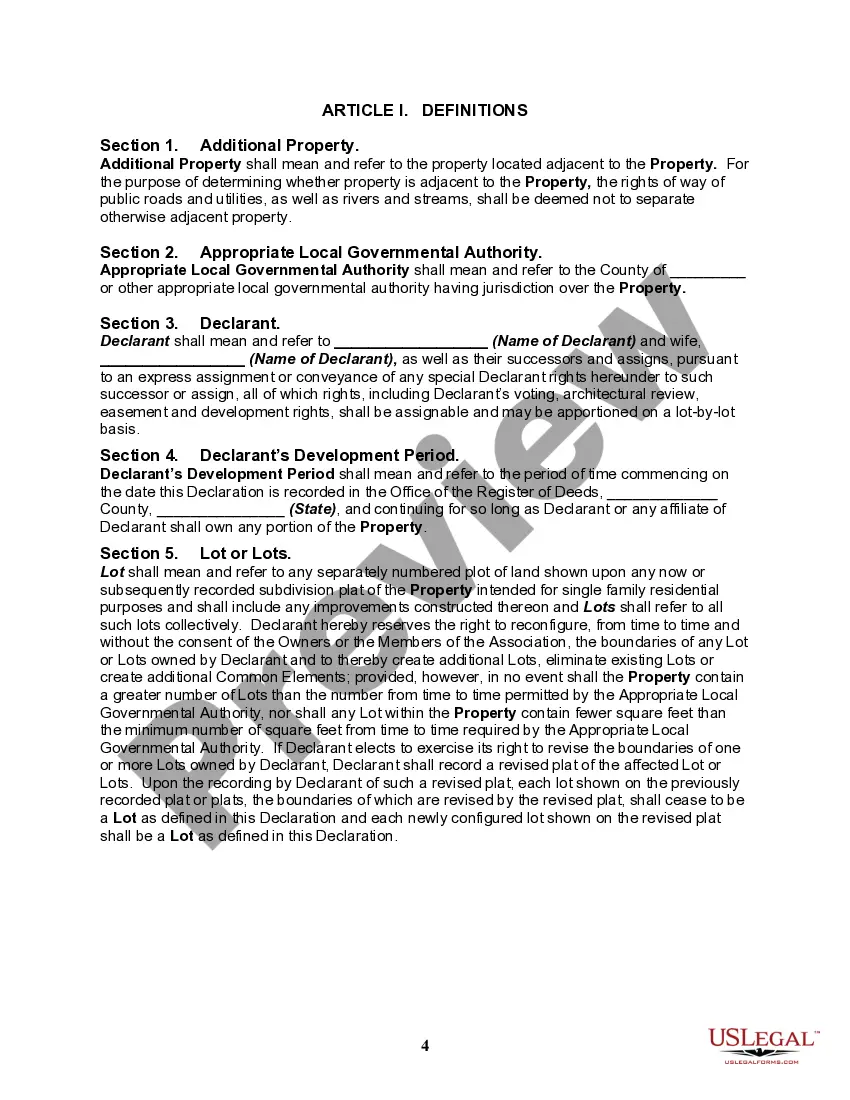 Get Amended And Restated Declaration Of Covenants, Conditions and Restrictions for Subdivision Preview Amended And Restated Declaration Of Covenants, Conditions and Restrictions for Subdivision