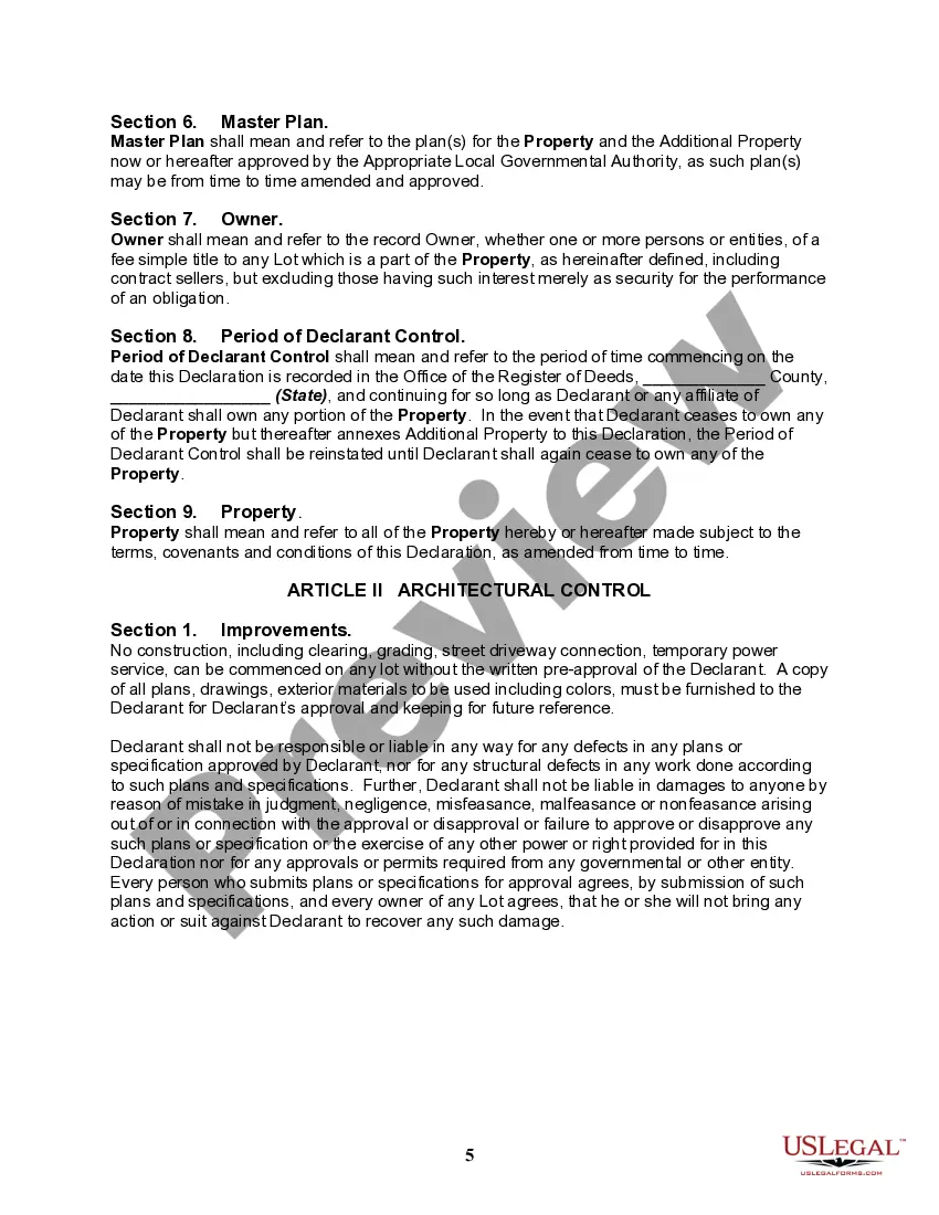 Get Amended And Restated Declaration Of Covenants, Conditions and Restrictions for Subdivision Preview Amended And Restated Declaration Of Covenants, Conditions and Restrictions for Subdivision