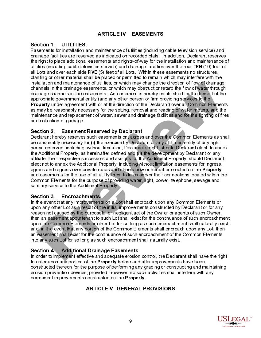 Get Amended And Restated Declaration Of Covenants, Conditions and Restrictions for Subdivision Preview Amended And Restated Declaration Of Covenants, Conditions and Restrictions for Subdivision