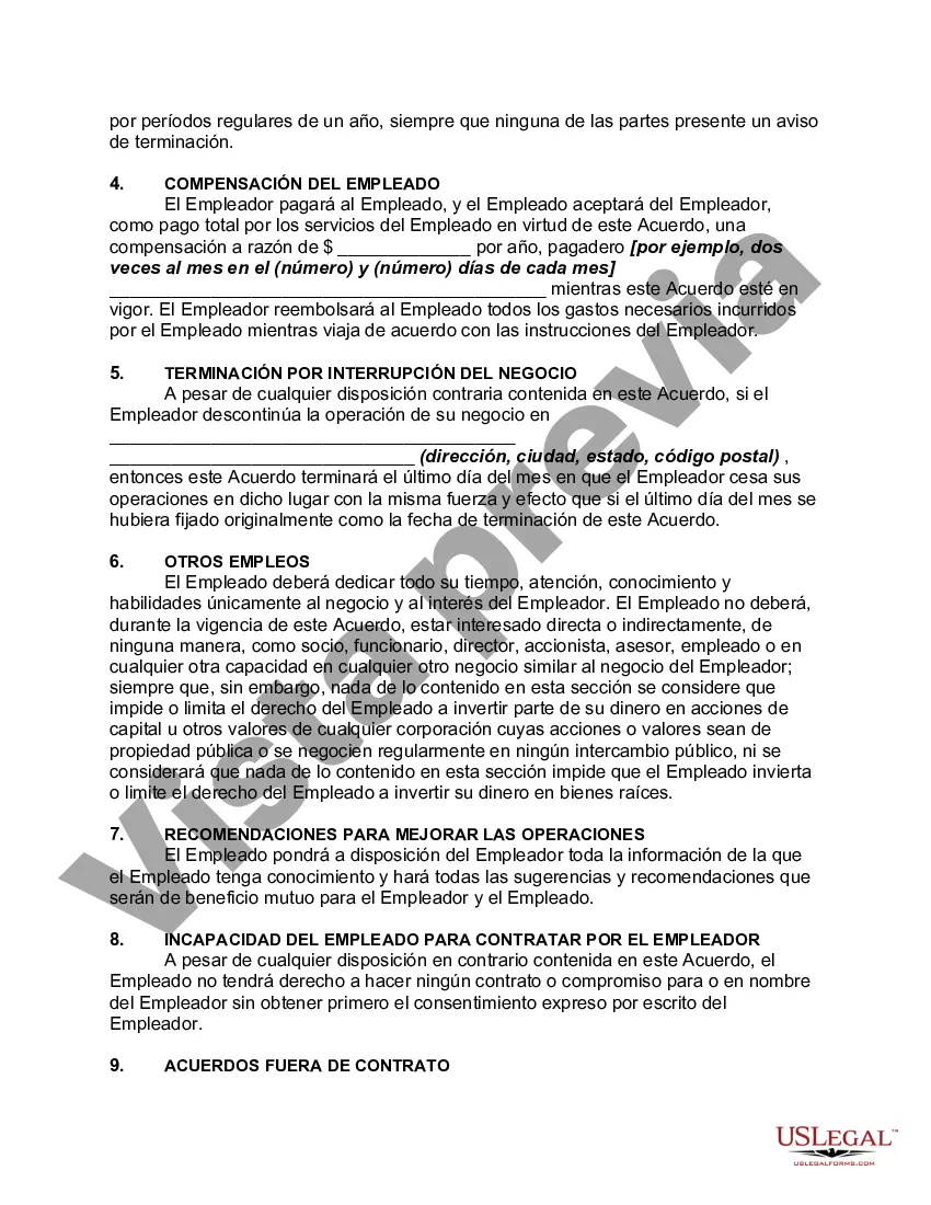 Preview Contrato Laboral con Project Manager de Proveedor de Supply Chain Logística