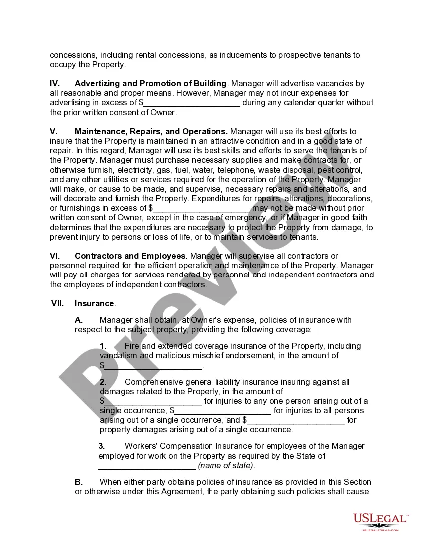 Get Property Management Agreement Regarding Multiple Buildings Preview Property Management Agreement Regarding Multiple Buildings