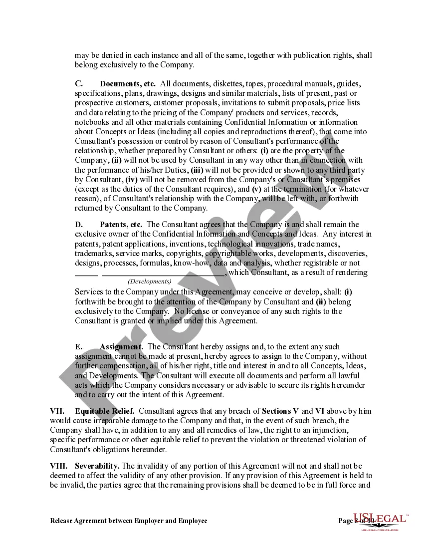 Preview Consultant's Agreement for Employee to Continue Providing Services