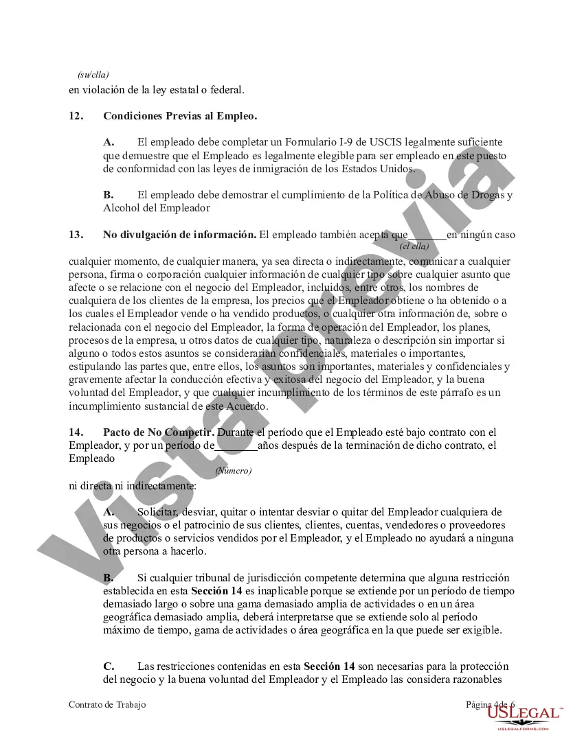 Preview Acuerdo de Empleo para Programador de Capacitación en Ingeniería Senior Líder de Proyecto