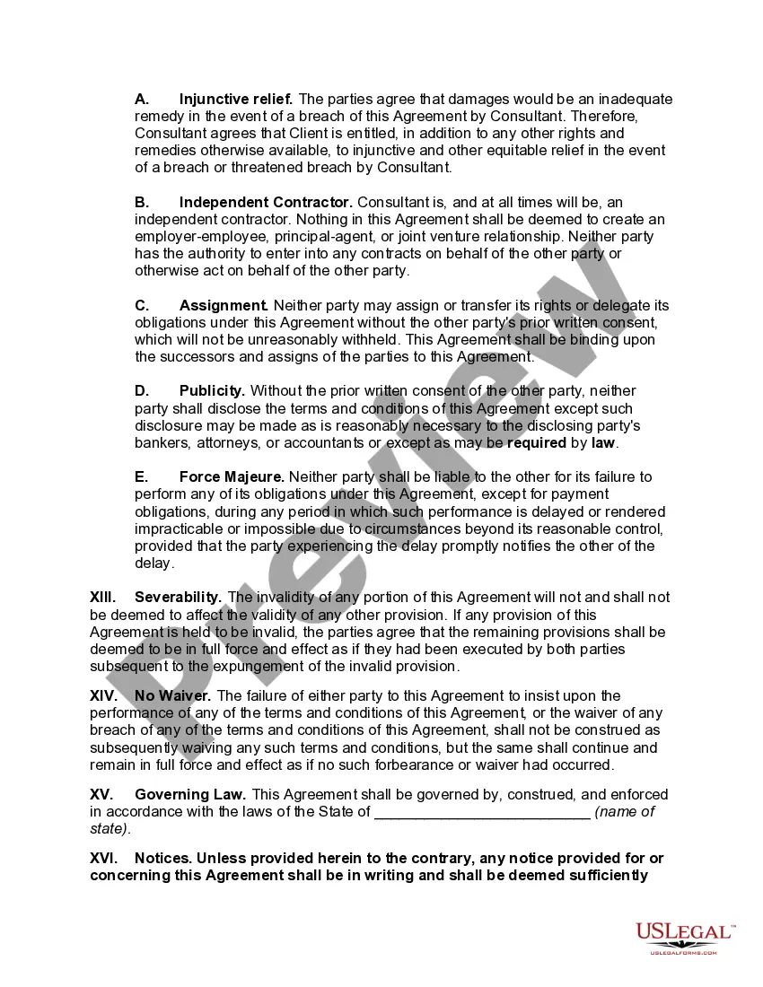 Get Software Consulting Agreement Preview Software Consulting Agreement