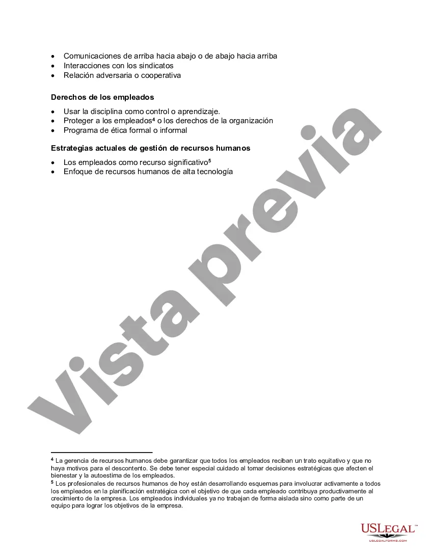 Preview Posibles estrategias de gestión de recursos humanos