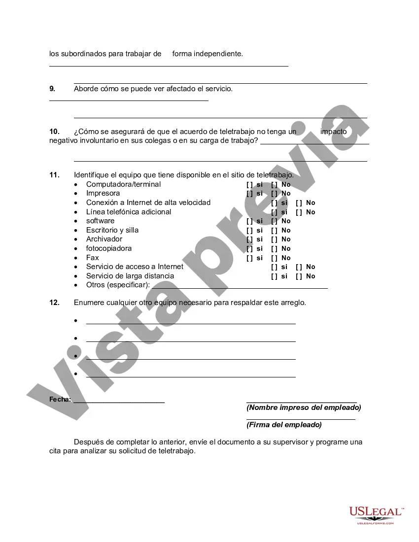 Preview Planilla de teletrabajo