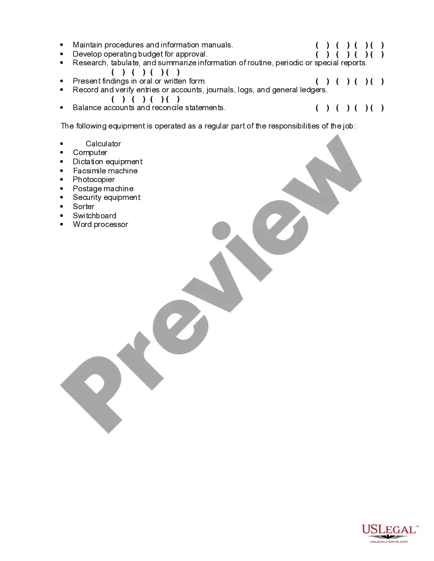 Get Worksheet - Routine Clerical Responsibilities Preview Worksheet - Routine Clerical Responsibilities