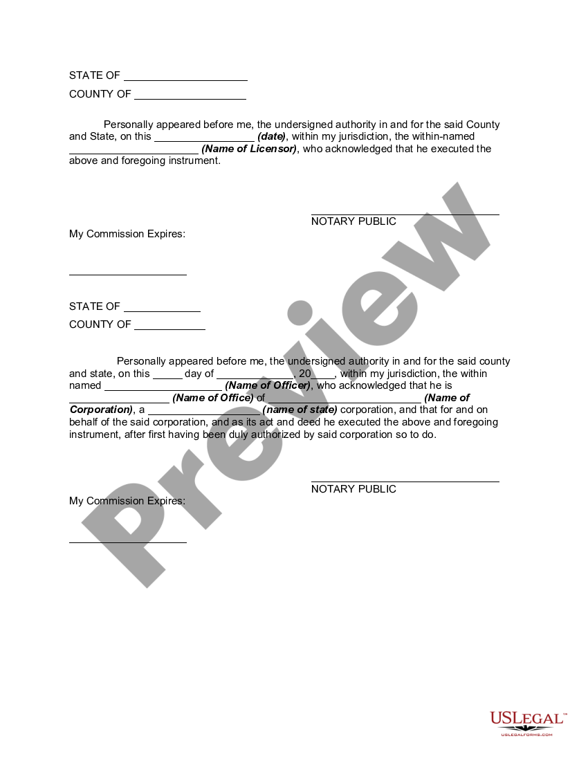 South Dakota Invention Nonexclusive License Agreement - Invention 