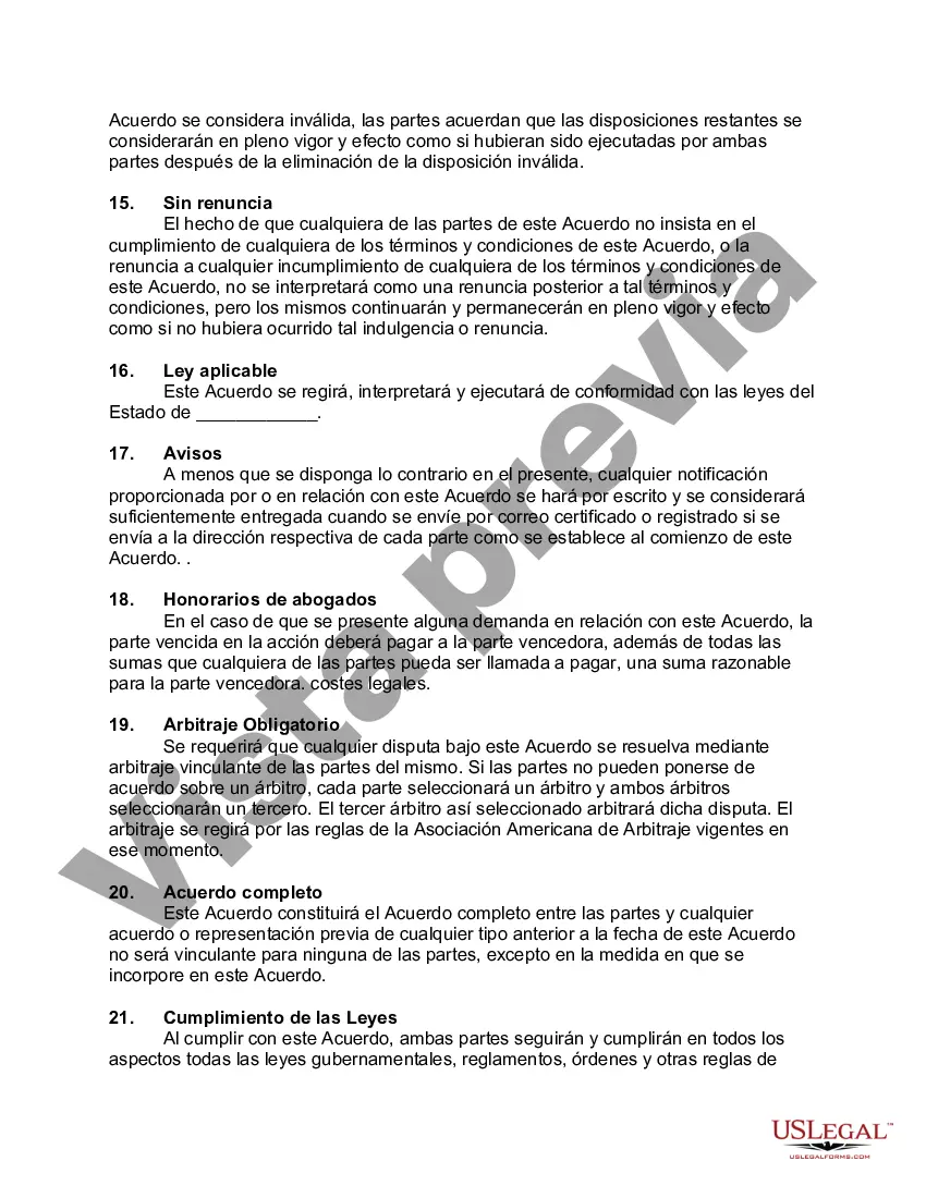 Preview Forma general de contrato de trabajo