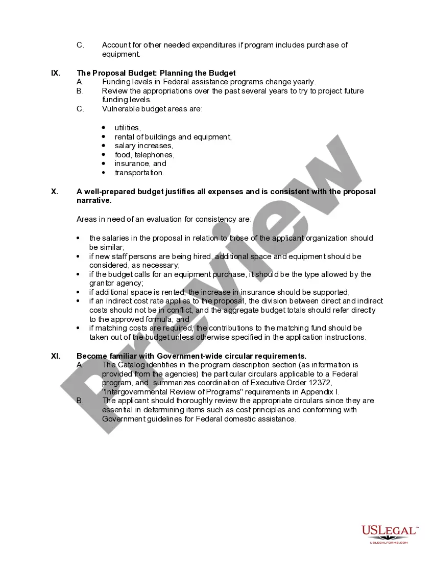 Get Writing the Grant Proposal Preview Writing the Grant Proposal