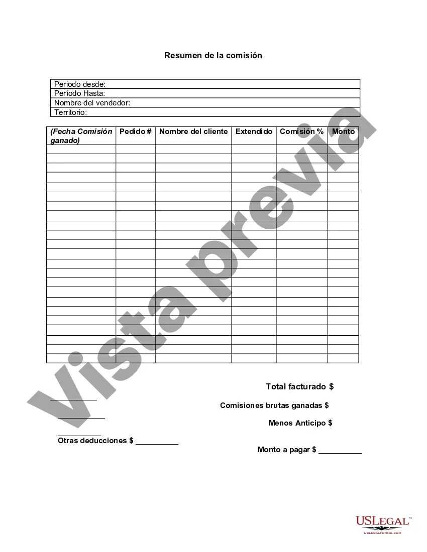 Preview Resumen de la comisión