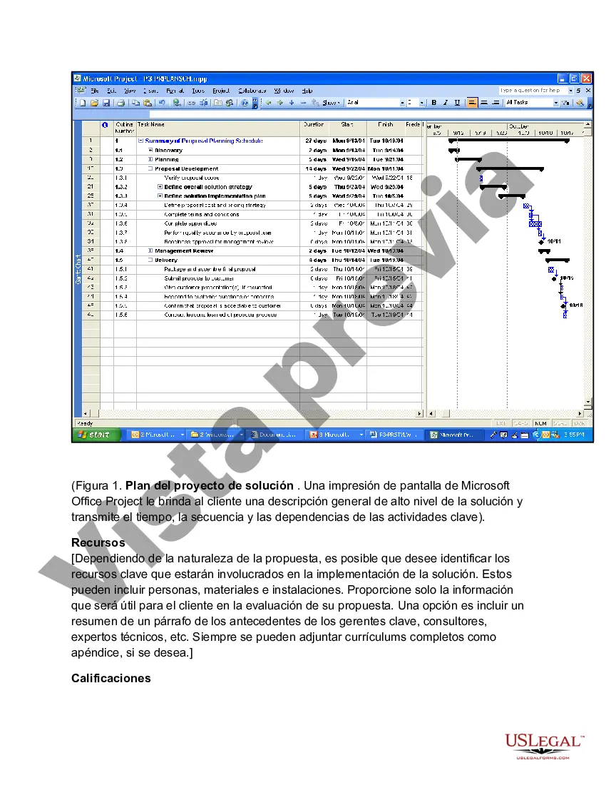 Preview Plantilla de plan de marketing