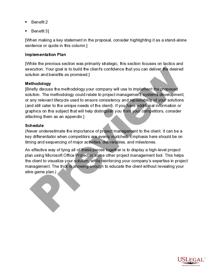 Preview Marketing Plan Template