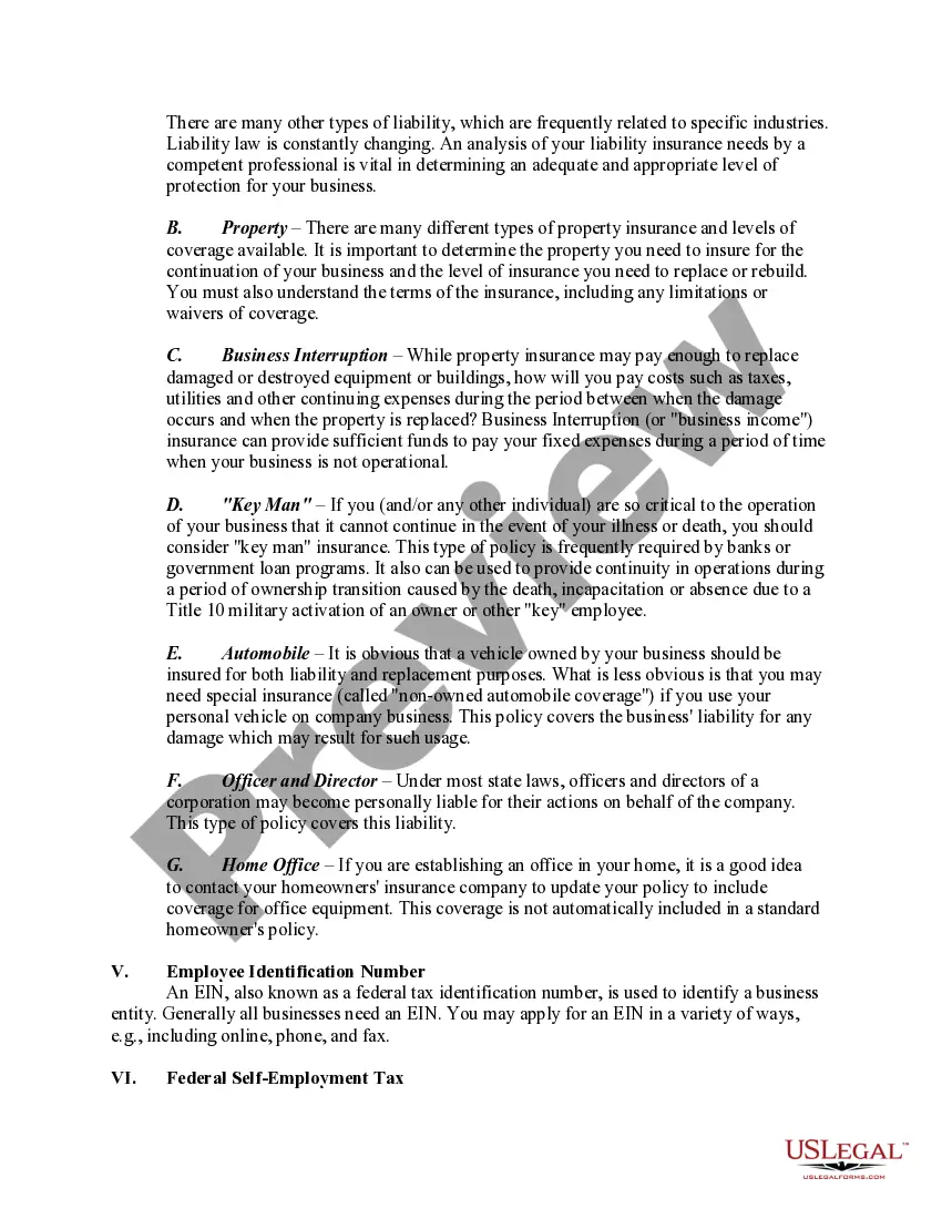 Get Checklist - Small Business Legal Compliance Inventory Preview Checklist - Small Business Legal Compliance Inventory