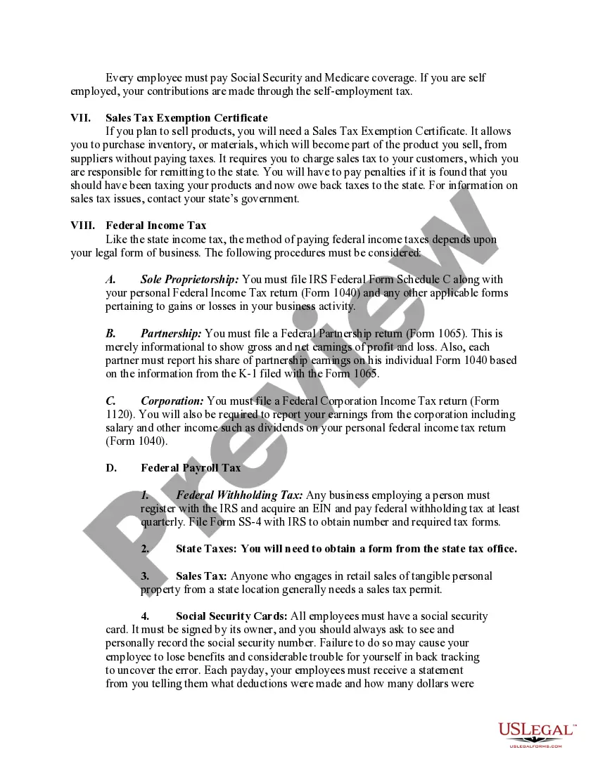 Get Checklist - Small Business Legal Compliance Inventory Preview Checklist - Small Business Legal Compliance Inventory