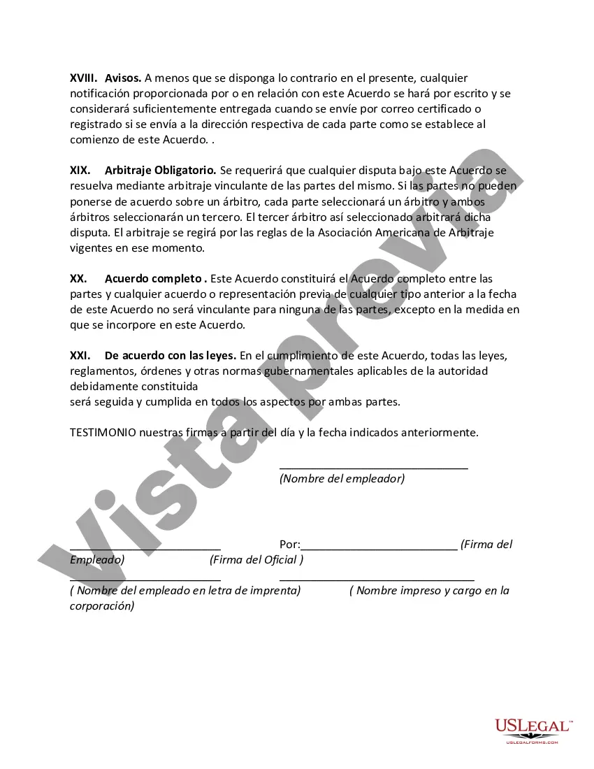 Preview Acuerdo Laboral con Personal Contable