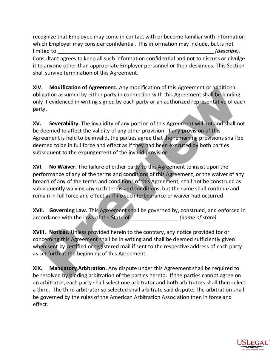 page 4 Employment Agreement with Staff Accountant preview