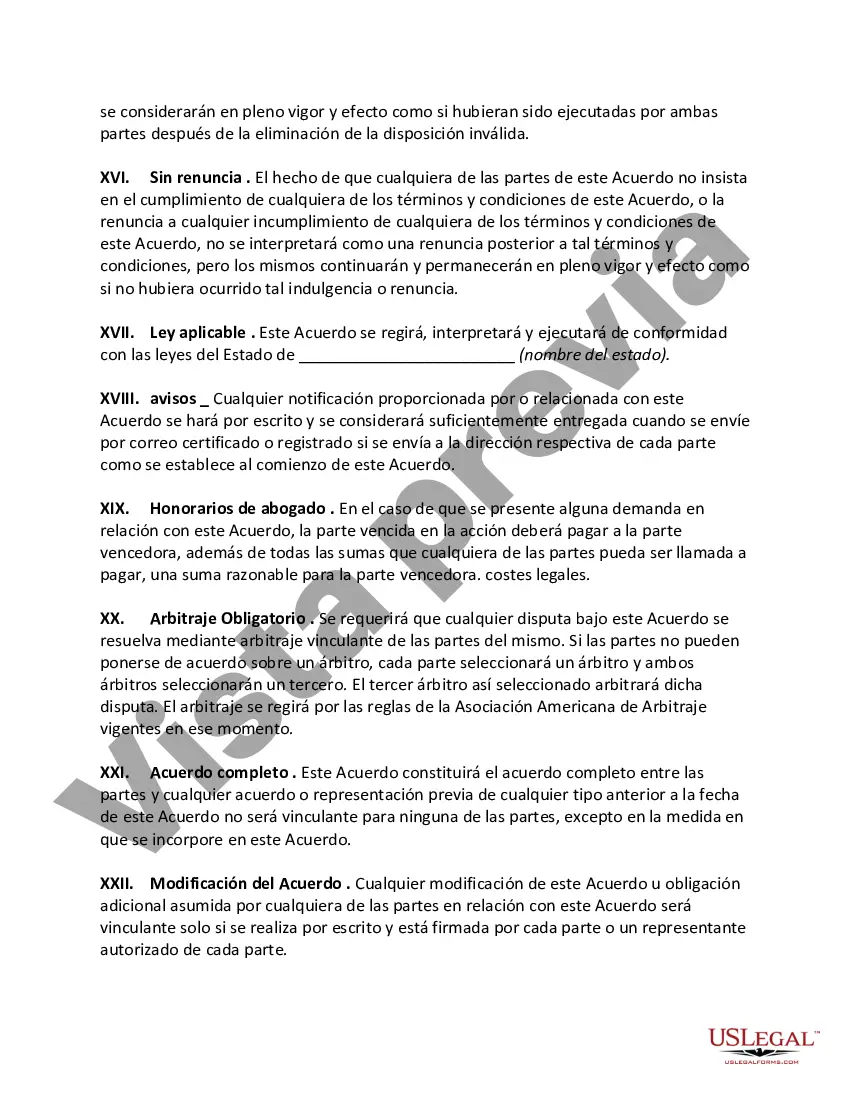 Preview Acuerdo con subcontratista para realizar servicios de control de plagas