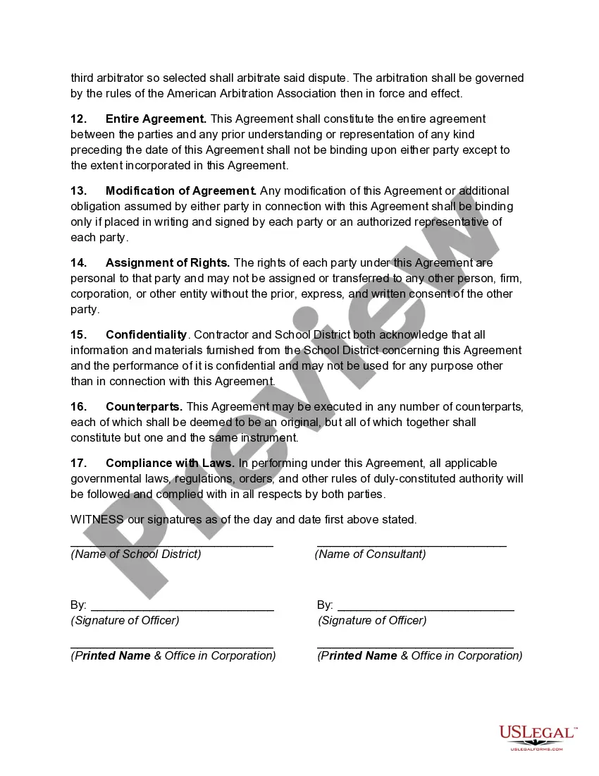 Get Agreement with Consultant to Implement Functional Behavior Assessment and Behavior Intervention Plan Preview Agreement with Consultant to Implement Functional Behavior Assessment and Behavior Intervention Plan