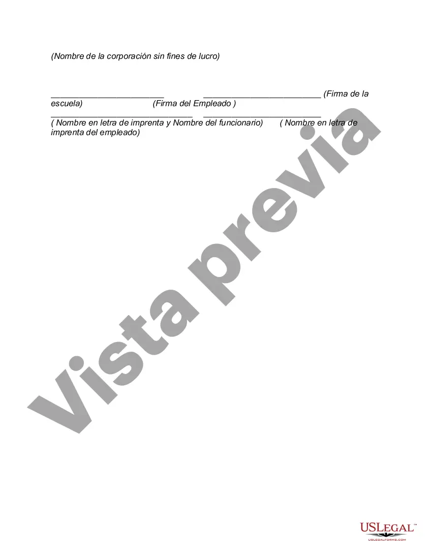 Preview Acuerdo Laboral de Maestra de Preescolar a Tiempo Parcial