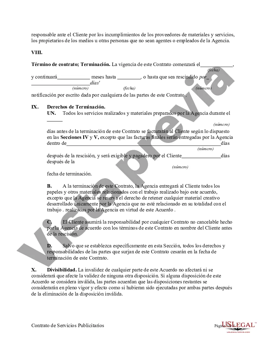 Preview Contrato de Servicios Publicitarios