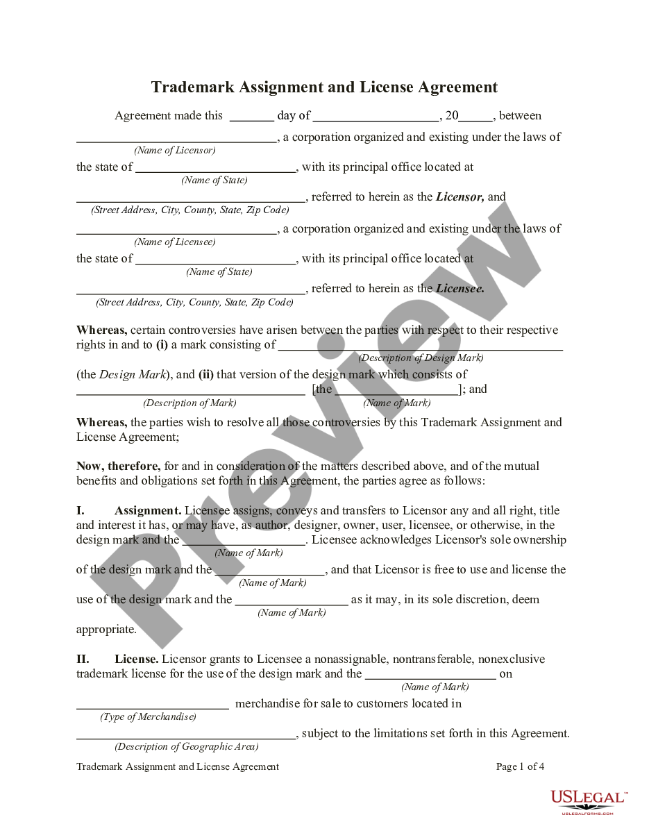trademark assignment agreement draft