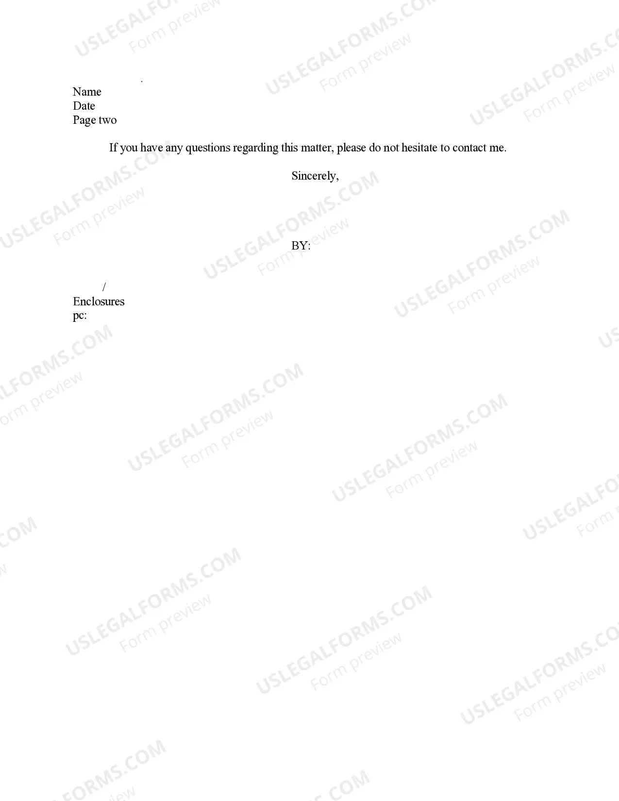 Preview Sample Letter for Original copies of Incorporation Materials