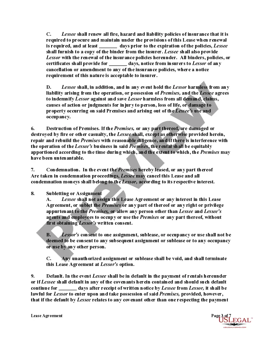 Preview Lease Agreement Between Two Nonprofit Church Corporations