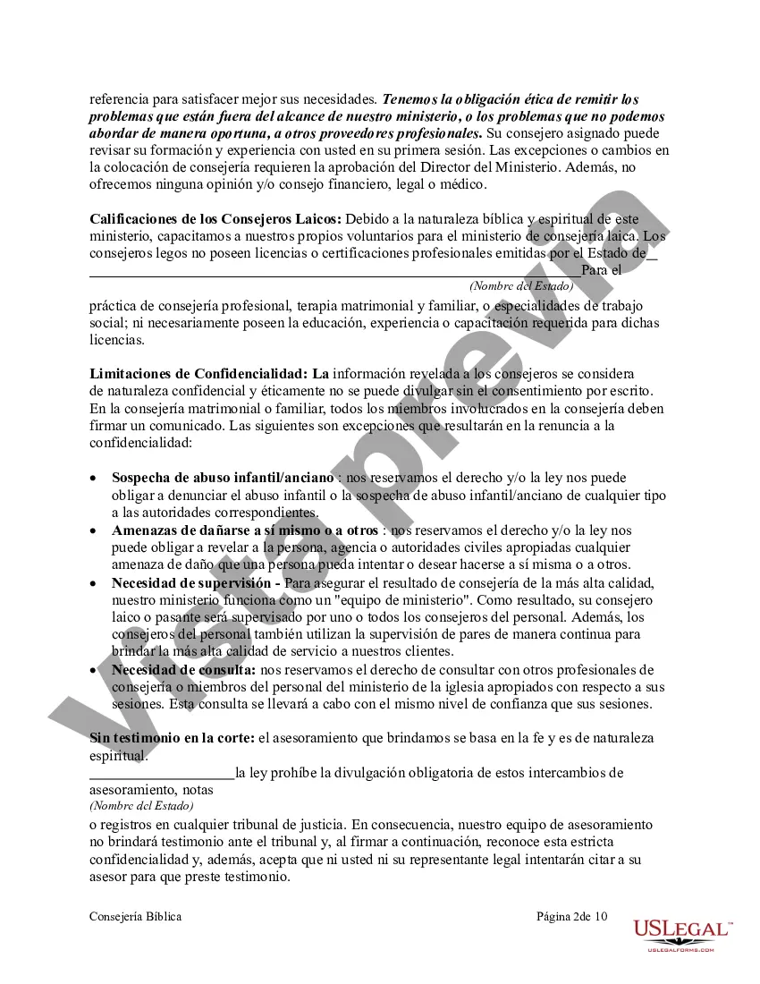 Preview Ministerio de Consejería Bíblica