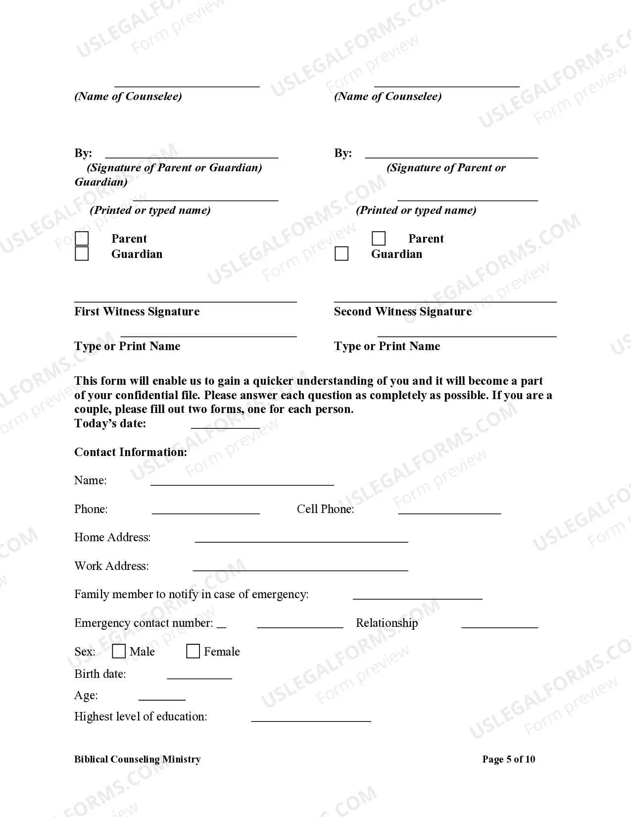 Preview Biblical Counseling Ministry