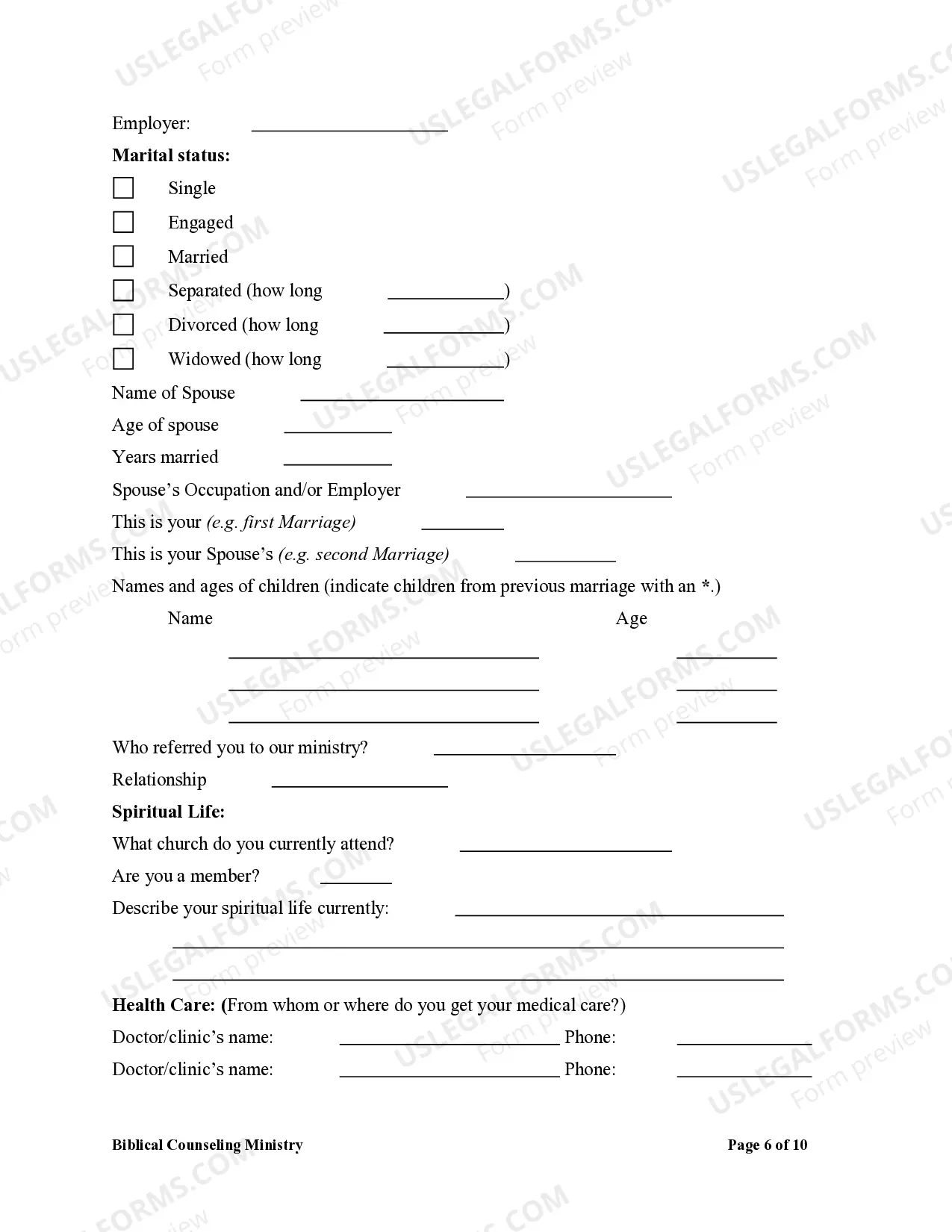 Preview Biblical Counseling Ministry