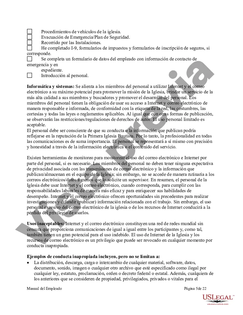 Preview Manual del empleado Versión 2014 Aprobado en la reunión de negocios del 20 de enero de 2015