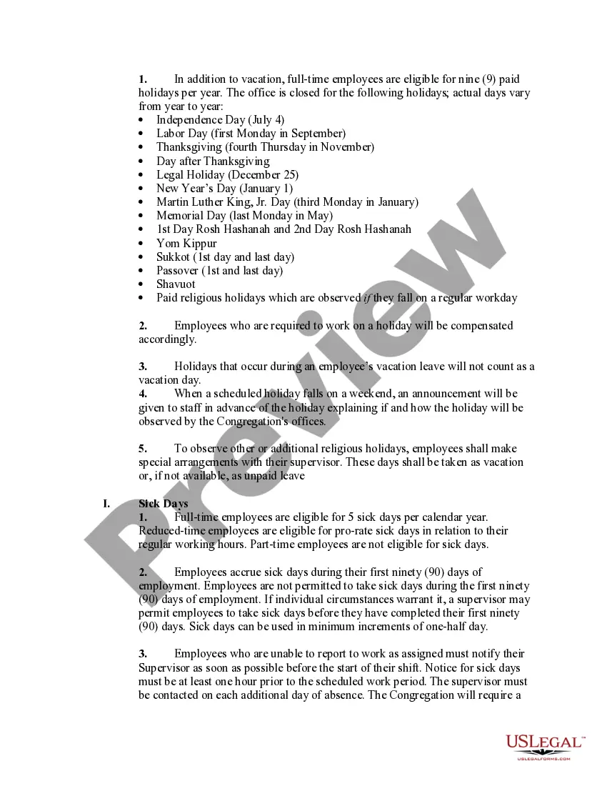 Get Oak Ridge Temple Employee Handbook Preview Oak Ridge Temple Employee Handbook