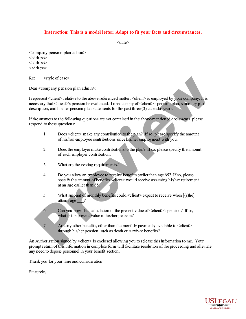 oakland-michigan-sample-letter-to-company-pension-administrator