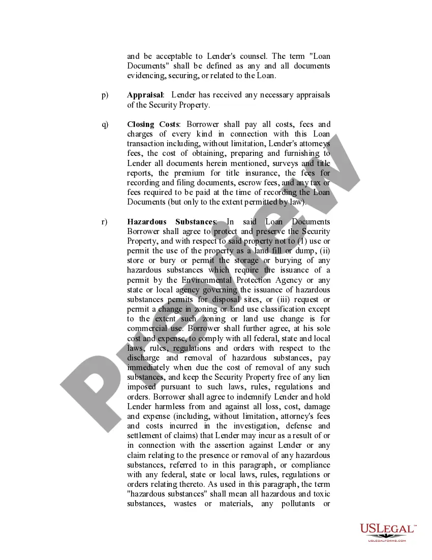 Get Loan Commitment Agreement Preview Loan Commitment Agreement