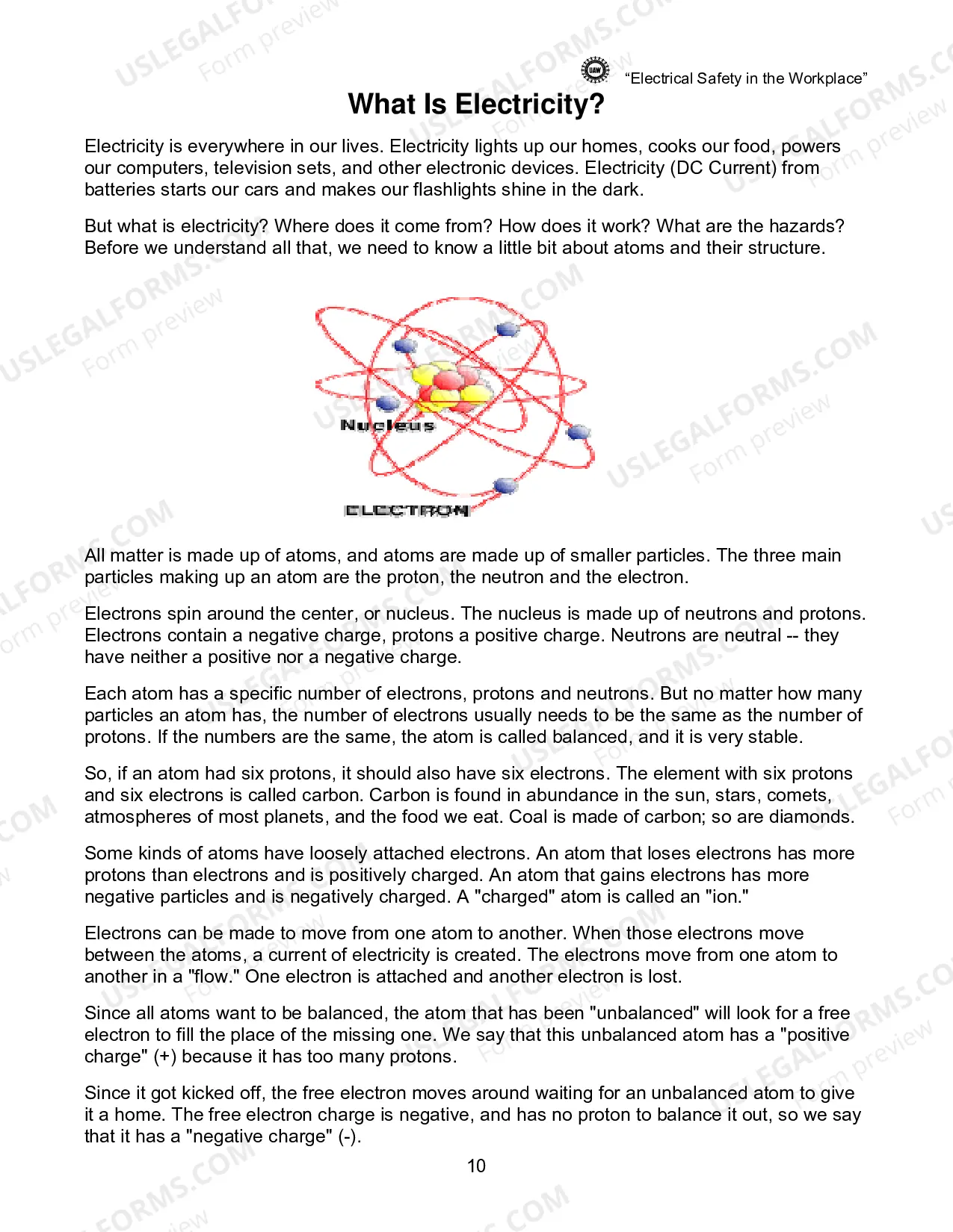 Preview Electrical Safety Training Manual