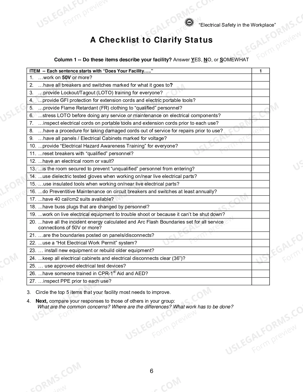 Preview Electrical Safety Training Manual