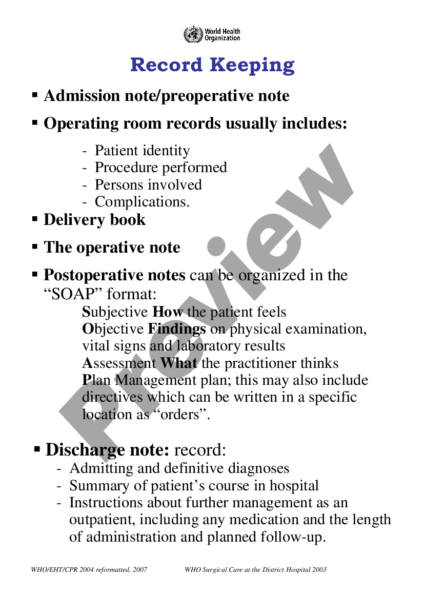 Best Practice Protocols Clinical Procedures Safety | US Legal Forms