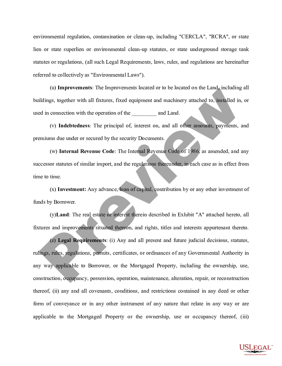 page 4 Loan Agreement for Investment preview