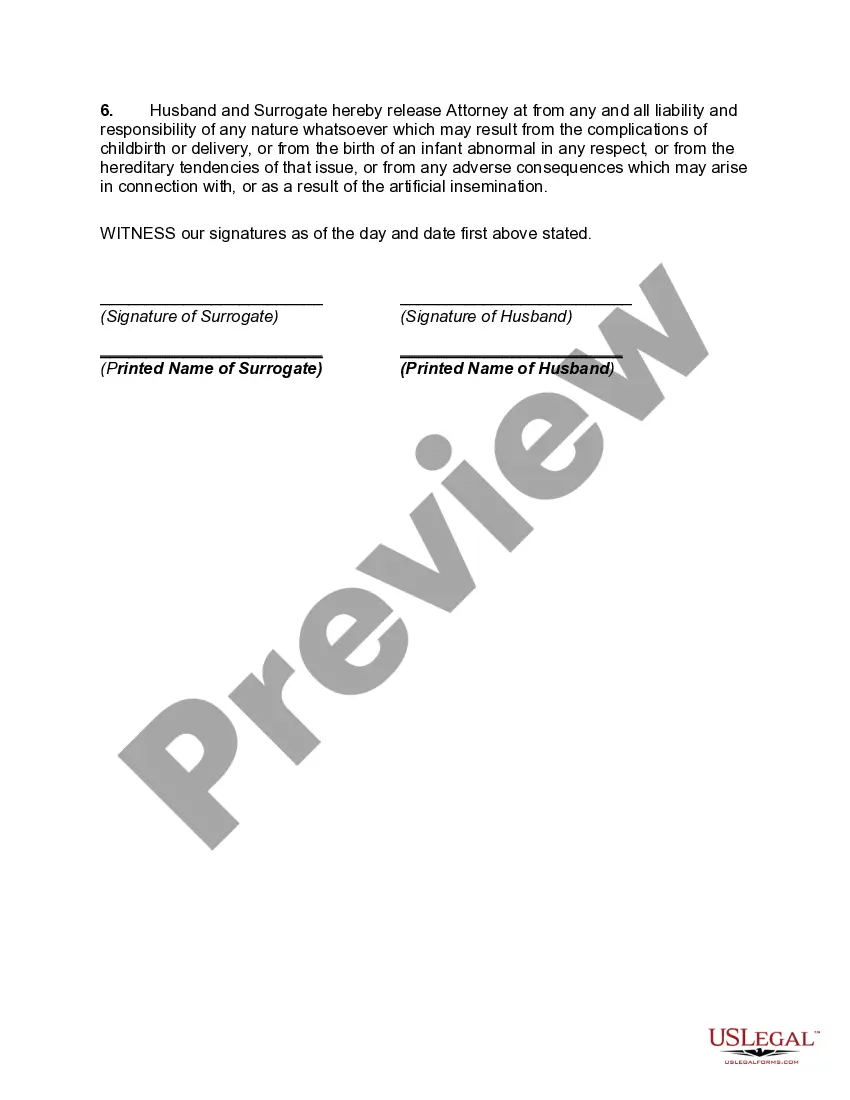 Get Surrogate Release and Hold Harmless Agreement Preview Surrogate Release and Hold Harmless Agreement