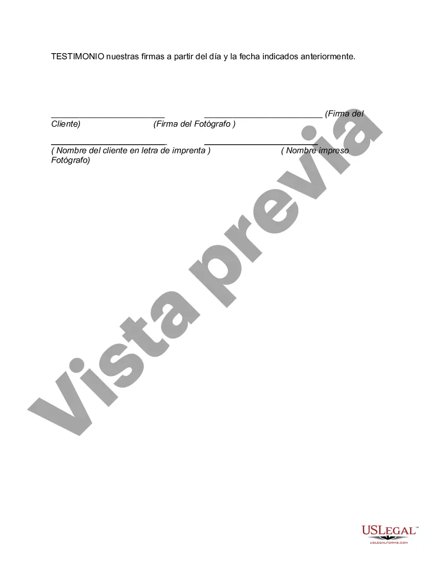 Preview Acuerdo de servicios de fotografía